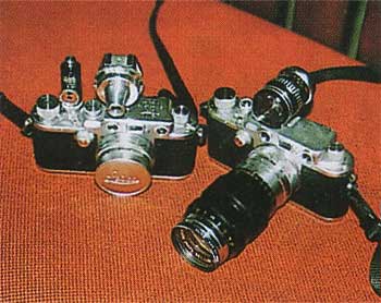 ヴィンテージカメラライカ2機