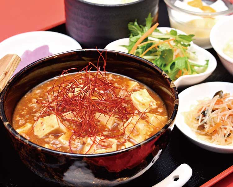 中国料理・香港の麻婆豆腐ランチ