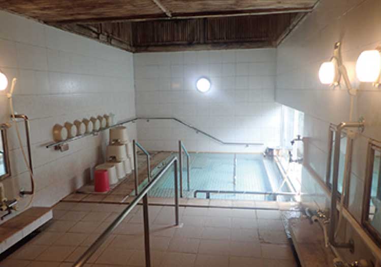 江差町ぬくもり保養センターの内風呂