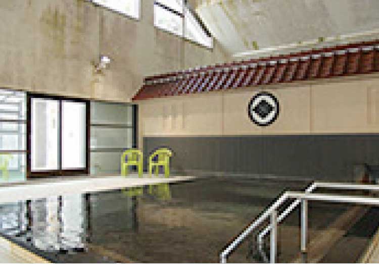 松前温泉休養センターの内風呂