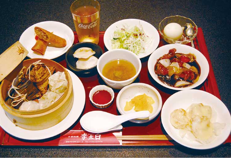 中華料理・李太白の「李太白セット」