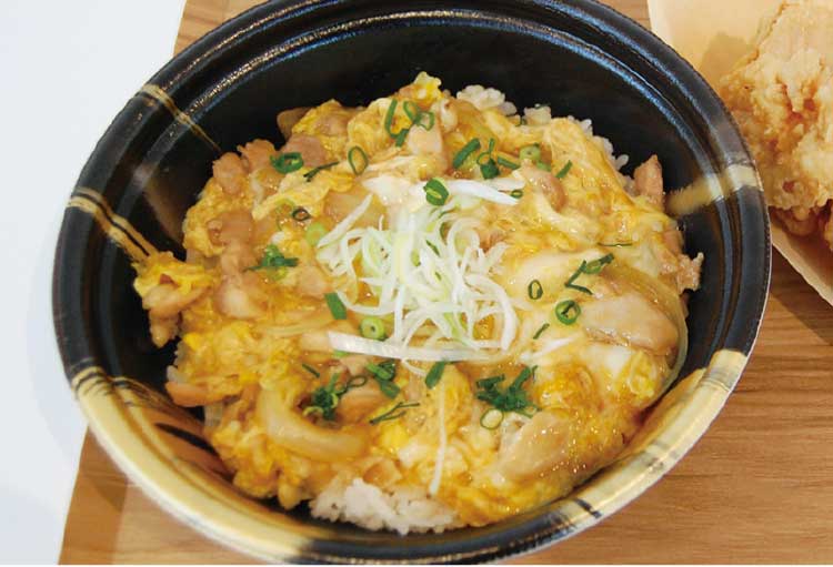 峠の親子丼の「親子丼」