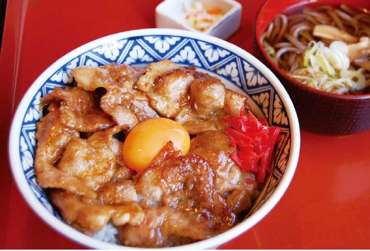 ラーメンめんぞう・どばそば和家の「豚丼」