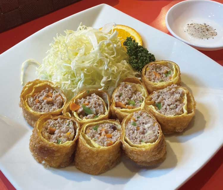 中国料理・香港の手作り春巻