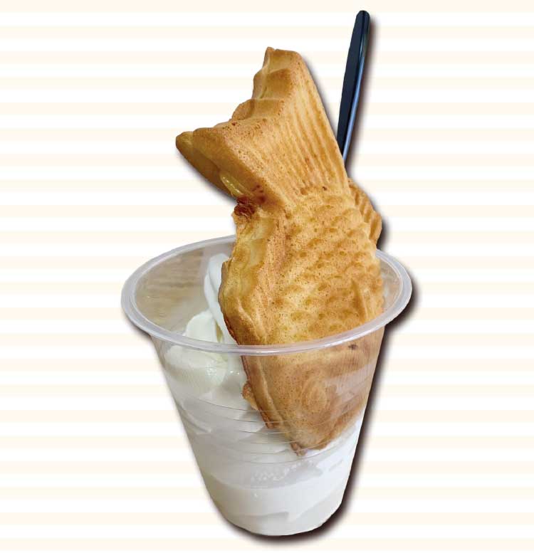 たいやき鯛吉の「たいやきソフト」