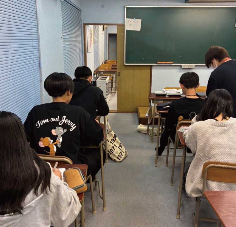 後藤進学教室の授業風景