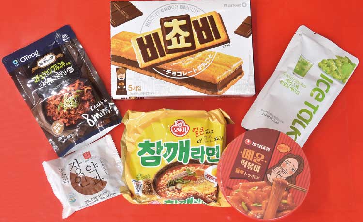 韓国マーケット&韓国語レッスン ココアの韓国グルメセット