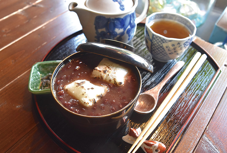 きんぎょ茶屋のおしるこ