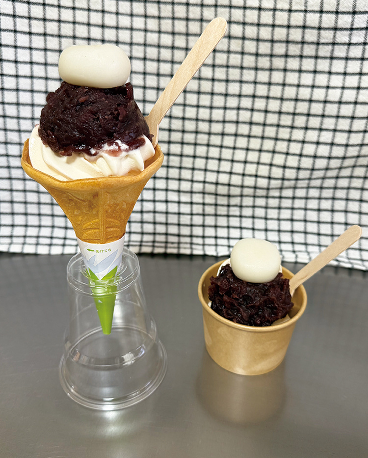 たいやき鯛吉のあんこソフト