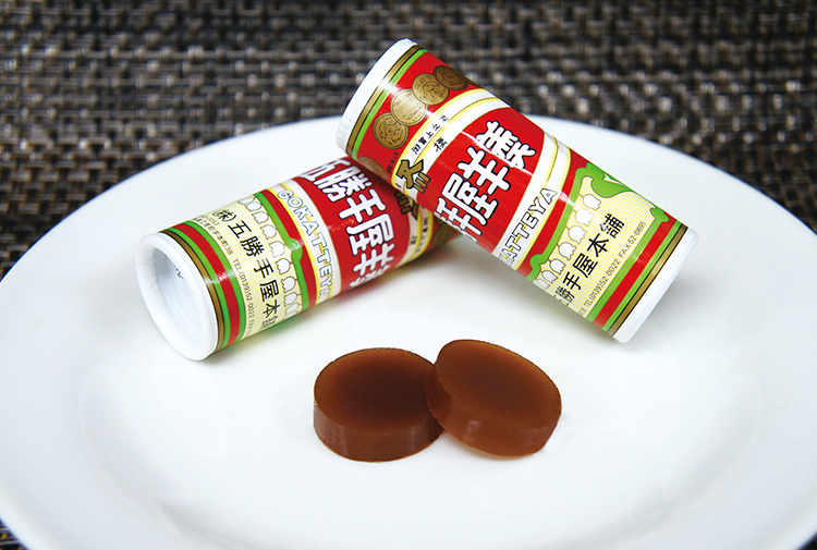 五勝手屋本舗 本店の丸缶羊羹