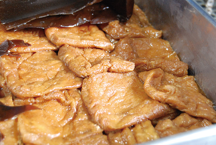 勝田豆腐店のおいなりさんの皮