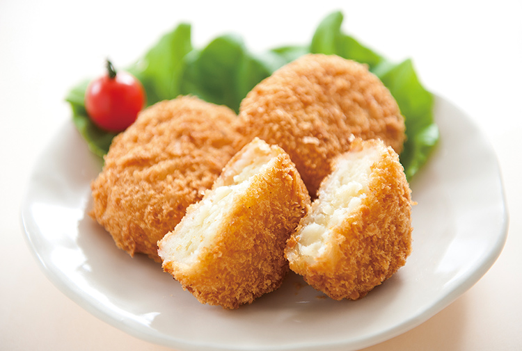 函館牛乳あいす118の牛乳コロッケ