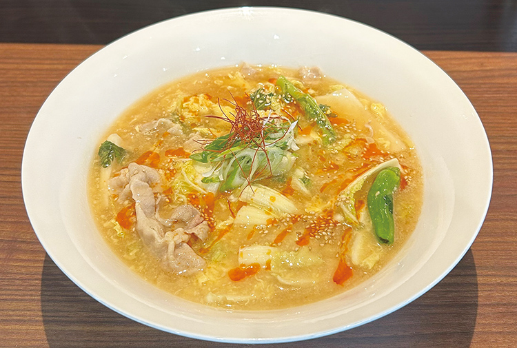 麺屋椿TSUBAKIの椿サンラータンメン