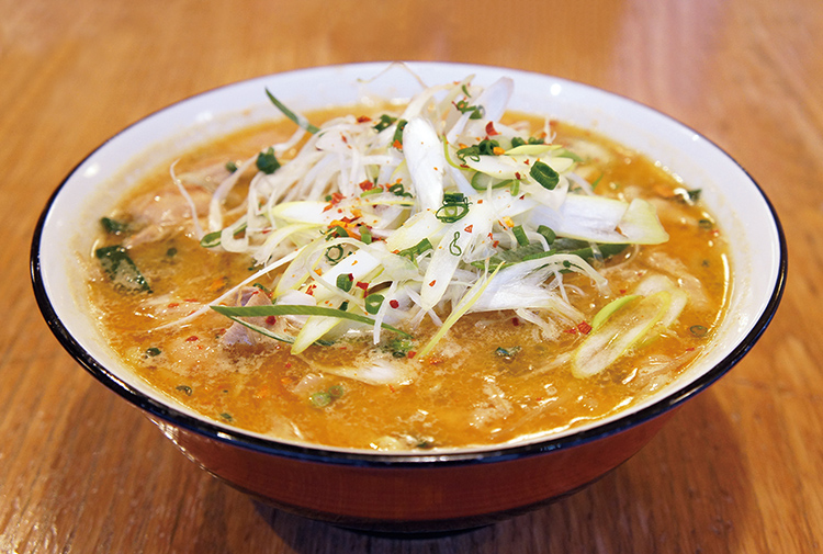 らーめん若大将の味噌ホルモンらーめん