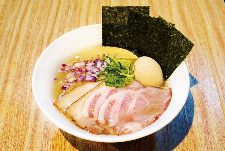 まえ川の貝出汁らぁ麺