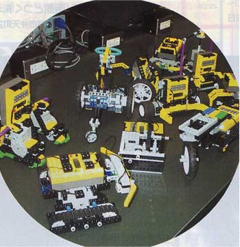 レゴで作った色々なロボット