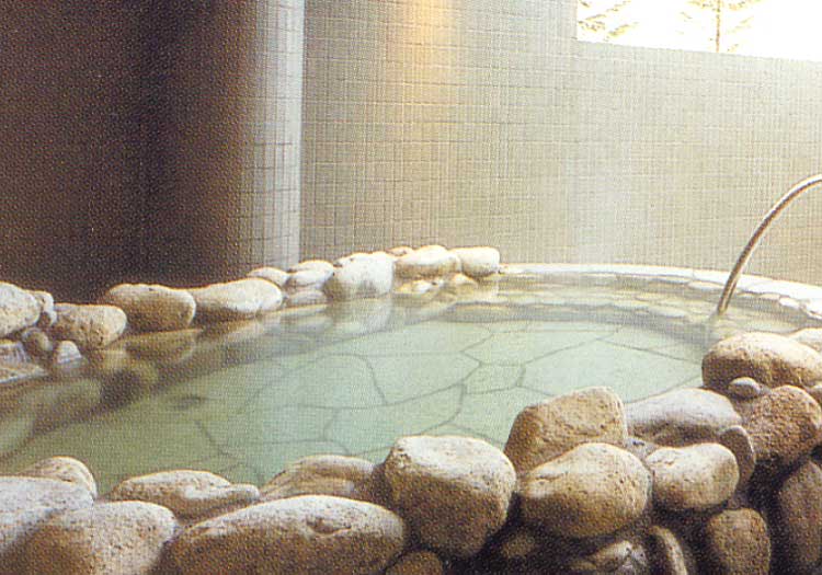 ニヤマ温泉あじさいの湯の浴場
