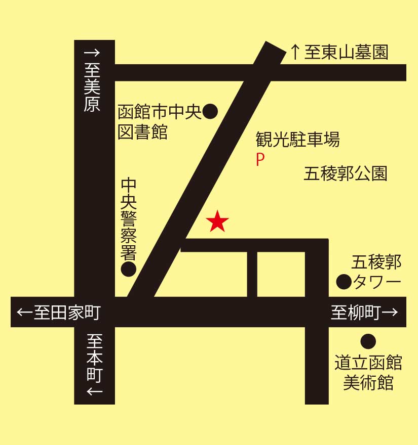 松尾ジンギスカン周辺地図