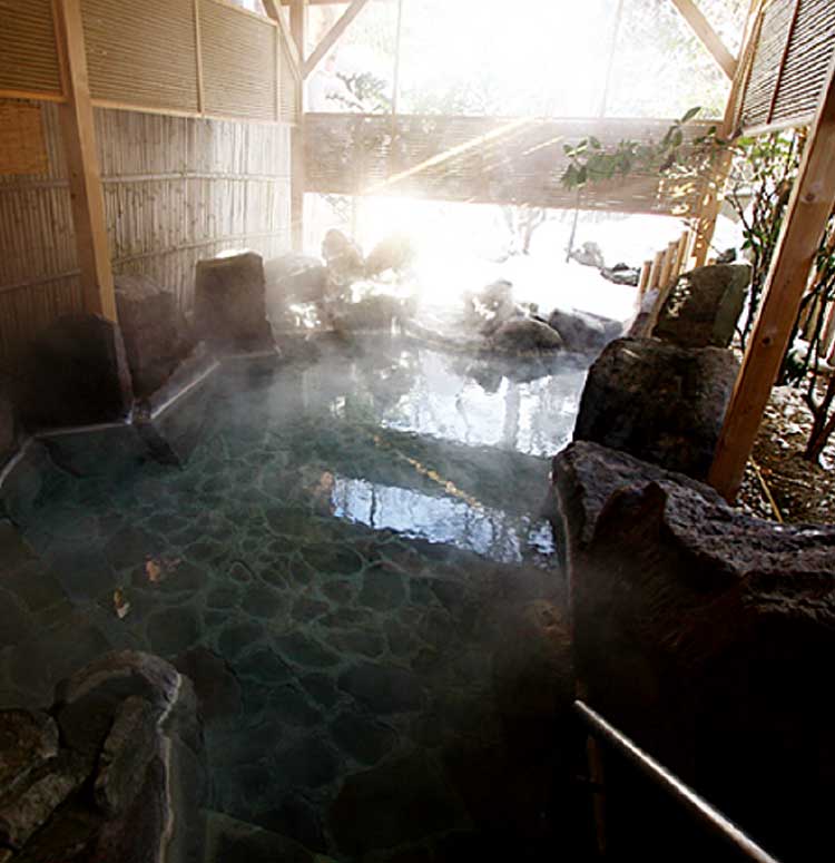 湯の川プリンスホテル渚亭・松風苑の露天風呂