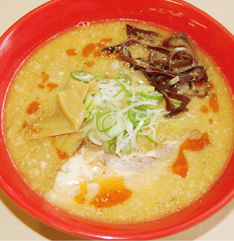 麺次郎石川店のとんこつゴマ辣麺