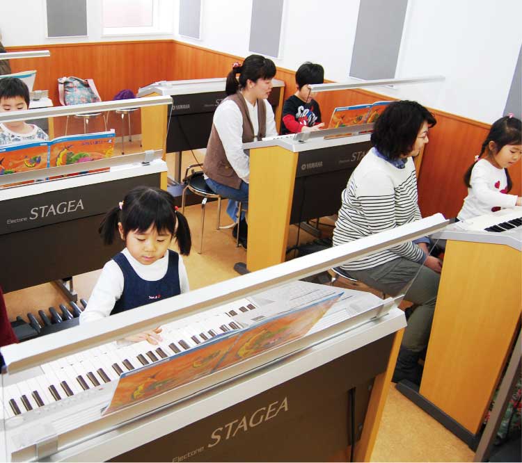 ヤマハ音楽教室・幼児科の授業風景