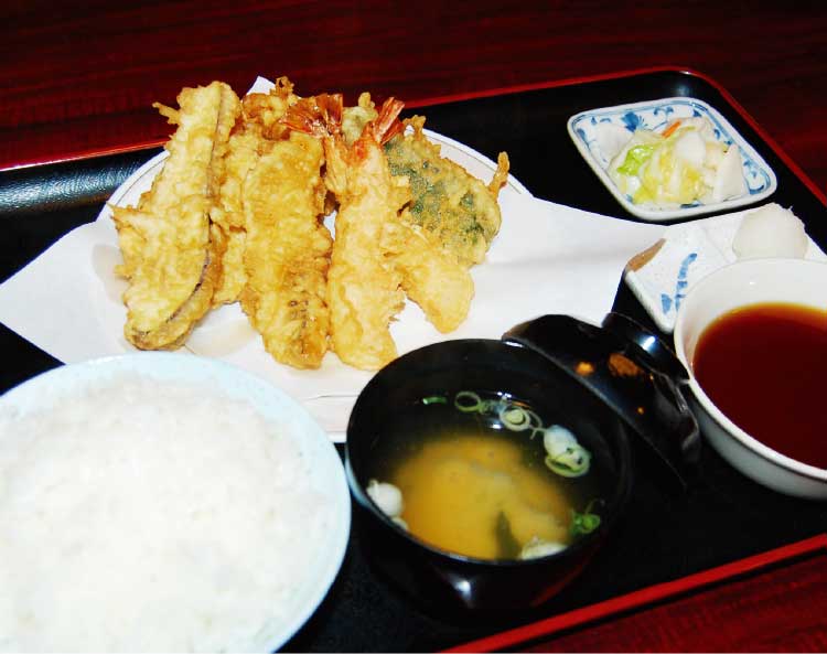 天ぷらてんやの上天ぷら定食