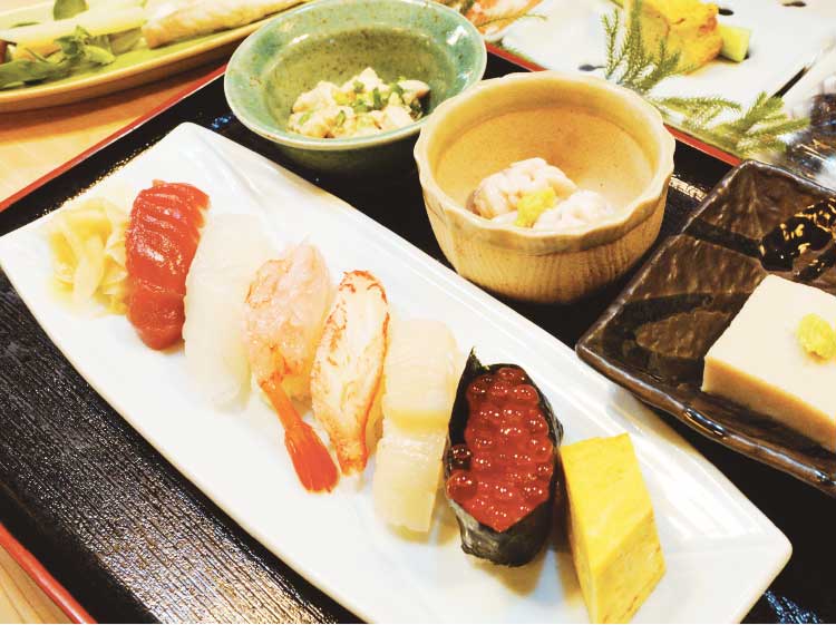 清寿司の寿司ランチ
