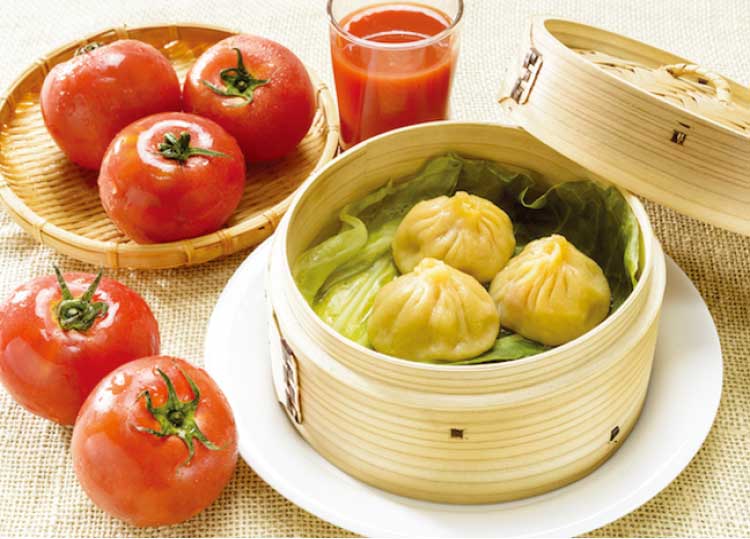 中国料理香港のトマト小籠包