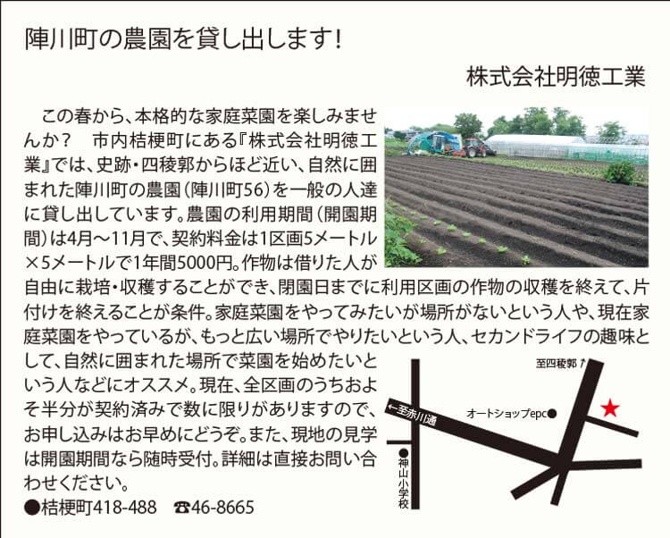 青ぽヘッドライン広告サンプル